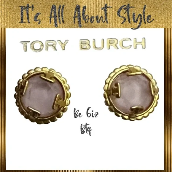 🆕 Authentic Tory Burch Earrings Designer Merchandise-No Offers-PriceFirm